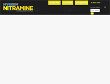 Tablet Screenshot of getnitramine.com